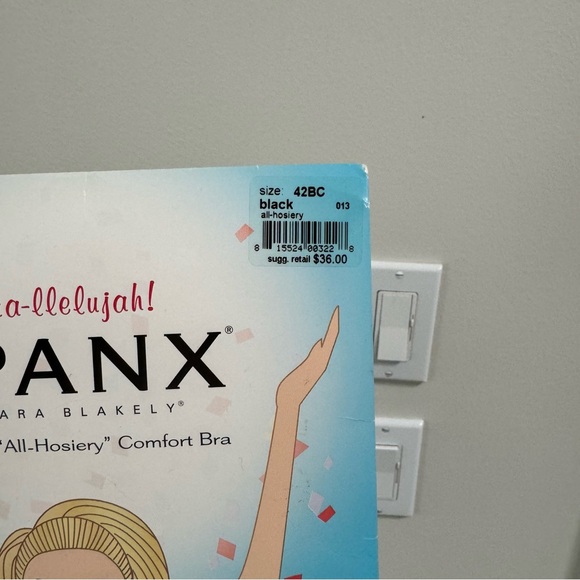 Spanx wireless bra black NWT 42 B/C - Picture 4 of 5